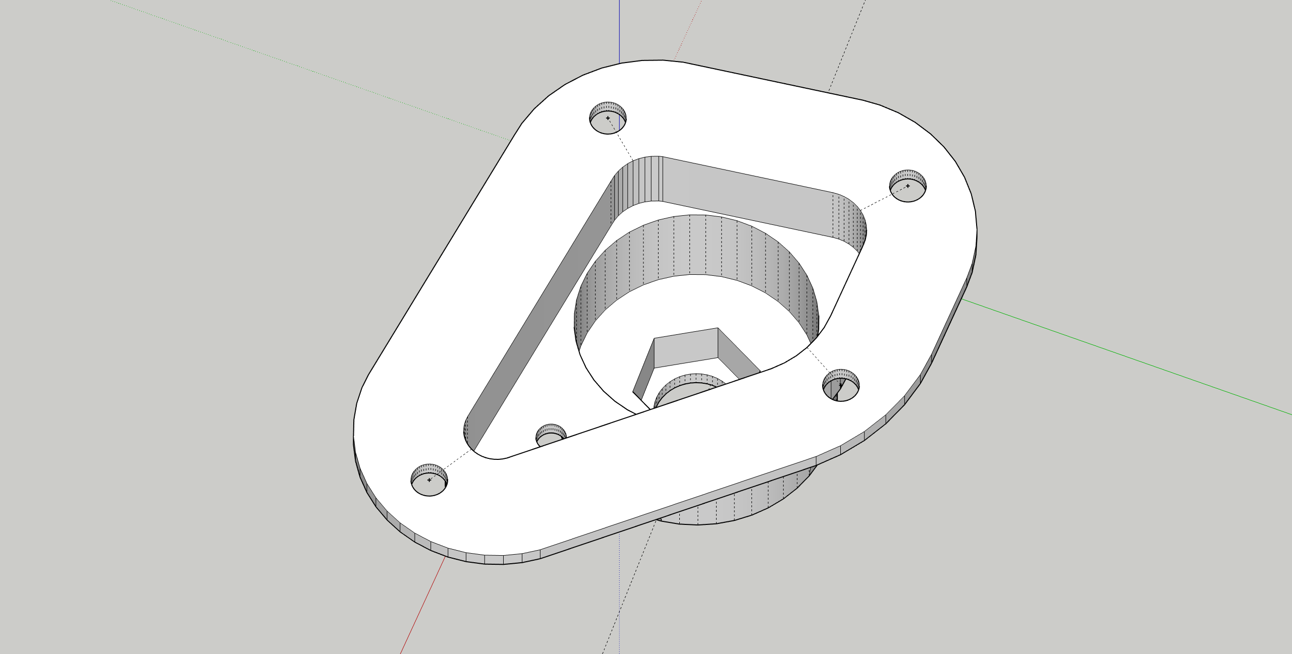 3D Printer design of the ARB Compressor switch and quick disconnect mount  