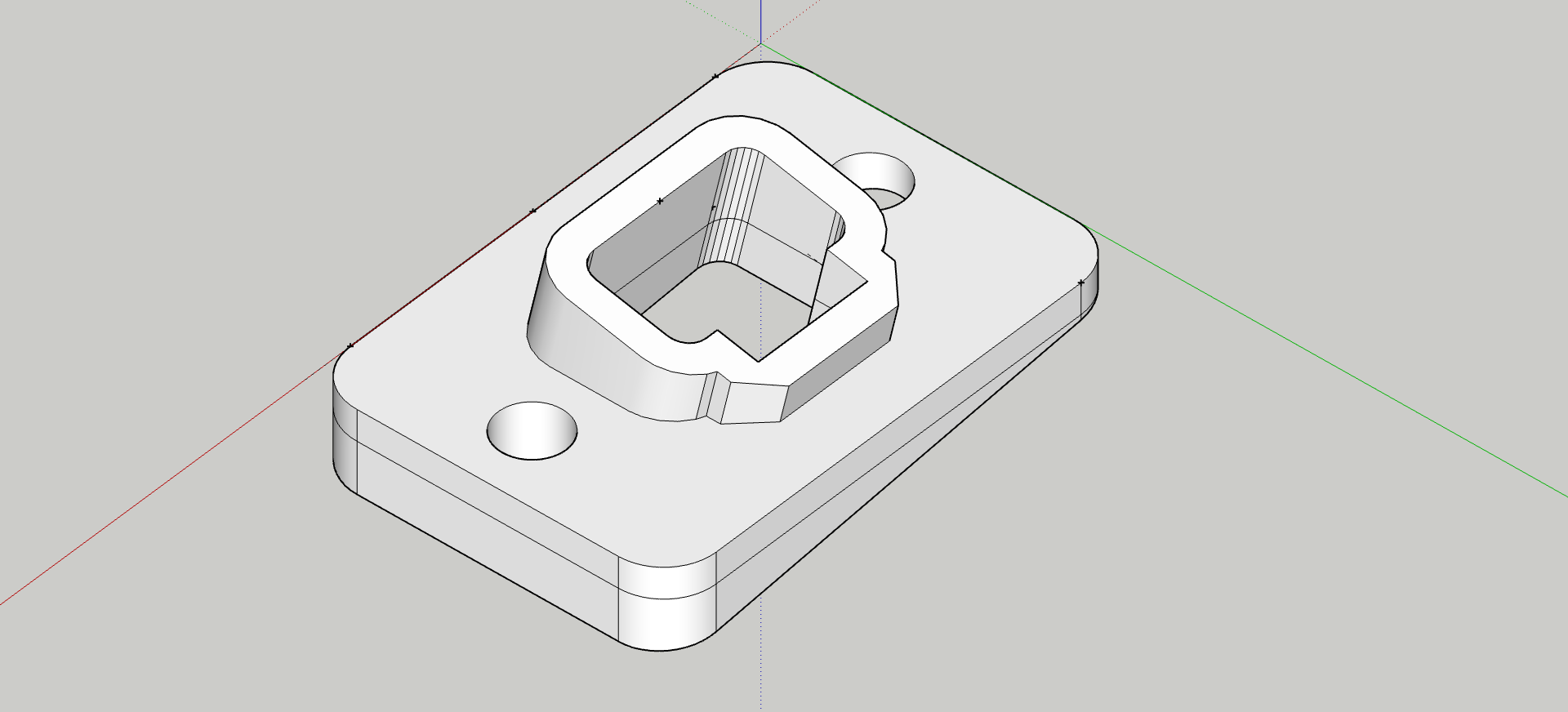 3D Printer design of the Cascadia 4x4 VSS System / Deutsch connector bracket