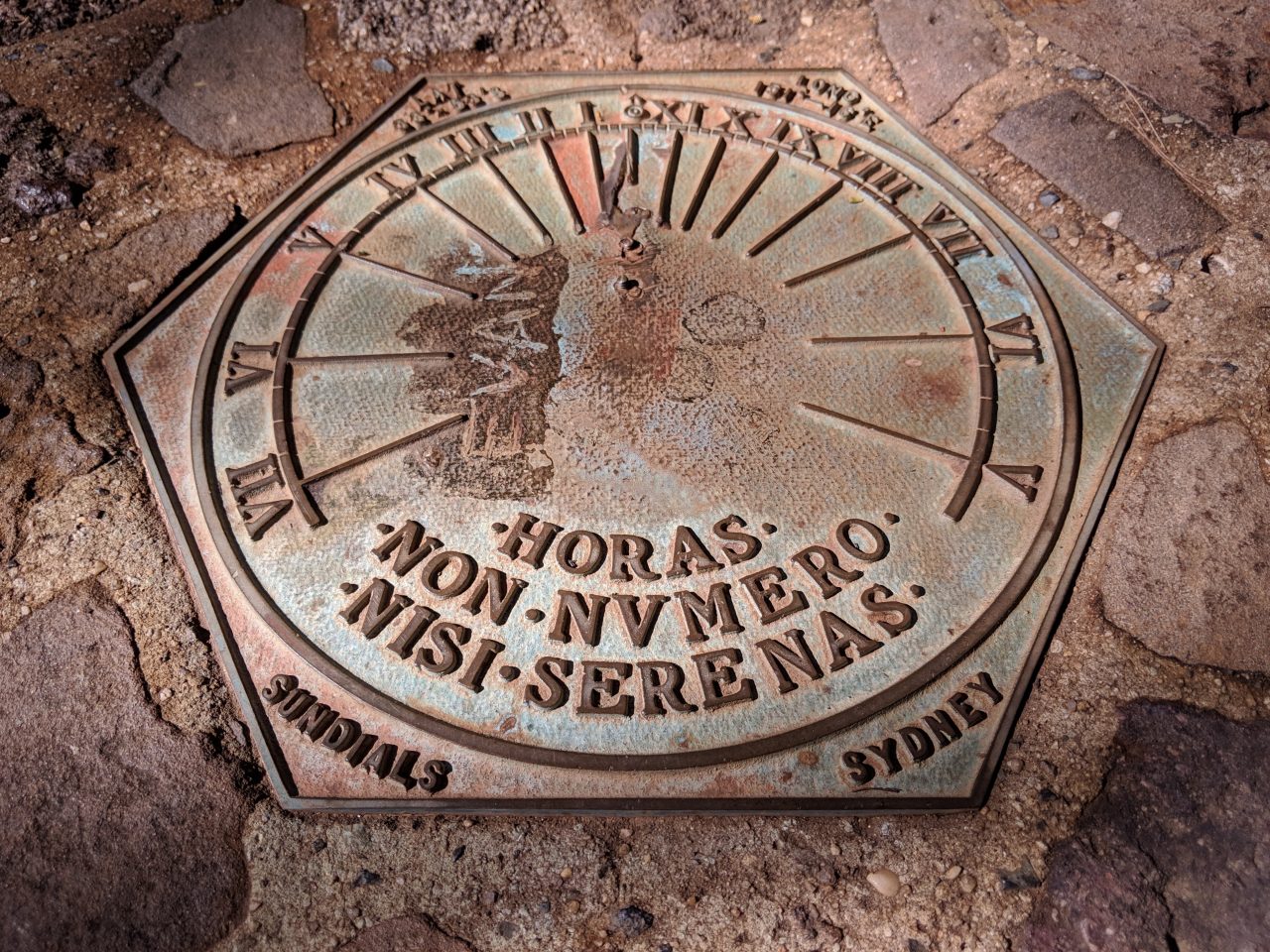 Evans Lookout Sundial Blue Mountains National Park