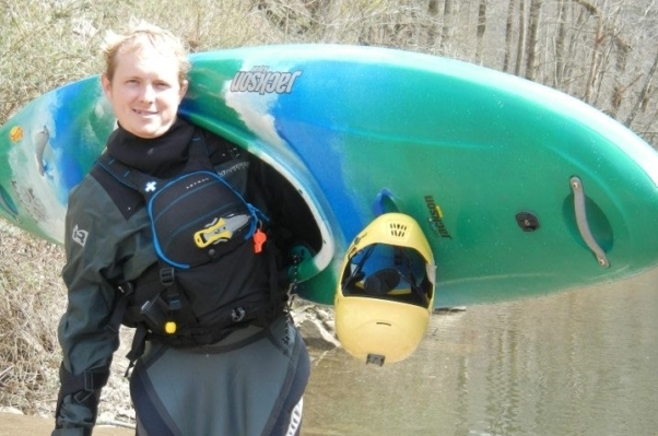 Tommy standing Kayak 3