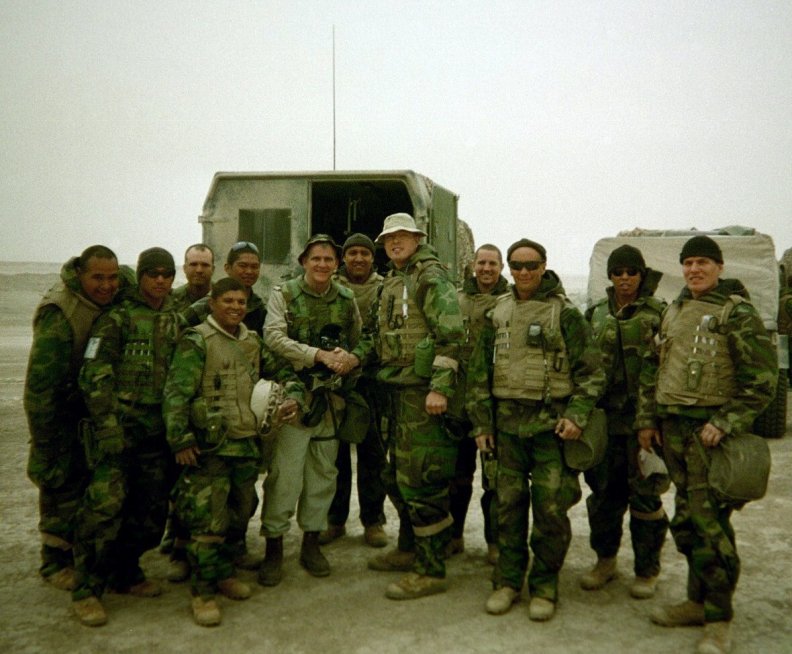 2nd-Bn-5th-Marines-BAS-with-Oliver-North-on-the-road-to-Baghdad-2003.jpg