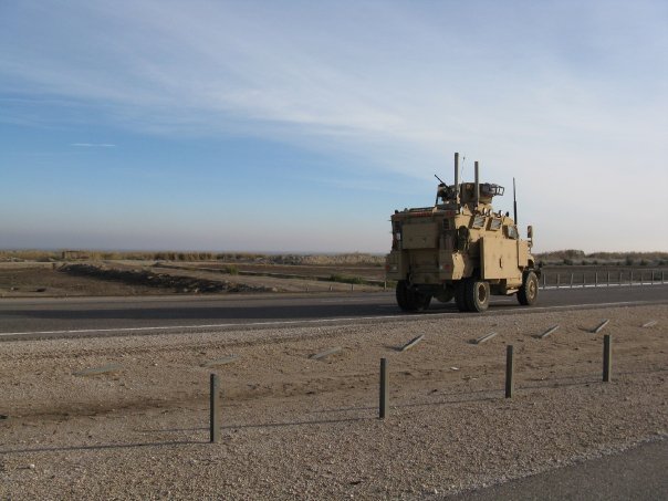 MRAP on road.jpg