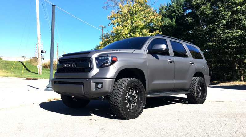 toyota sequoia tundra matte grey wrap nashville thewraplab.jpg